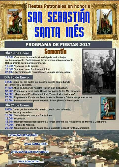 Programa de fiestas - San Sebastián 2017